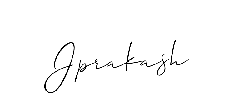 Jprakash stylish signature style. Best Handwritten Sign (Allison_Script) for my name. Handwritten Signature Collection Ideas for my name Jprakash. Jprakash signature style 2 images and pictures png