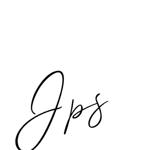 Also we have Jps name is the best signature style. Create professional handwritten signature collection using Allison_Script autograph style. Jps signature style 2 images and pictures png