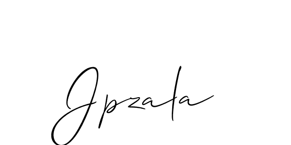 Allison_Script is a professional signature style that is perfect for those who want to add a touch of class to their signature. It is also a great choice for those who want to make their signature more unique. Get Jpzala name to fancy signature for free. Jpzala signature style 2 images and pictures png