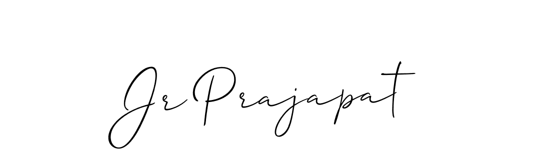 This is the best signature style for the Jr Prajapat name. Also you like these signature font (Allison_Script). Mix name signature. Jr Prajapat signature style 2 images and pictures png