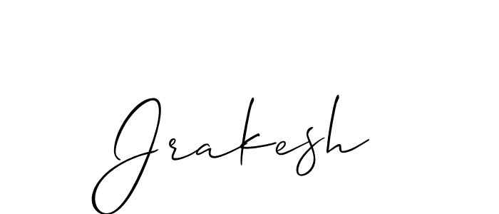 Also we have Jrakesh name is the best signature style. Create professional handwritten signature collection using Allison_Script autograph style. Jrakesh signature style 2 images and pictures png