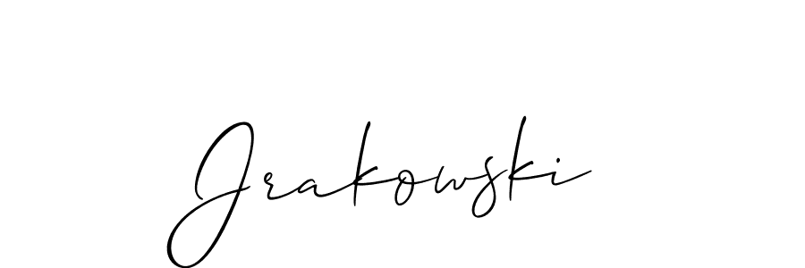 You can use this online signature creator to create a handwritten signature for the name Jrakowski. This is the best online autograph maker. Jrakowski signature style 2 images and pictures png