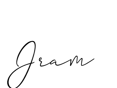 Best and Professional Signature Style for Jram. Allison_Script Best Signature Style Collection. Jram signature style 2 images and pictures png