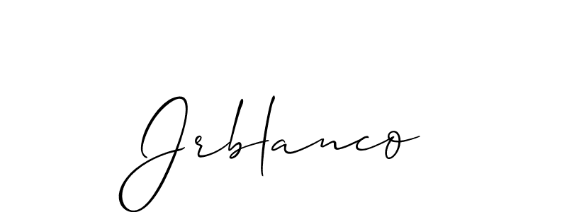 Also You can easily find your signature by using the search form. We will create Jrblanco name handwritten signature images for you free of cost using Allison_Script sign style. Jrblanco signature style 2 images and pictures png