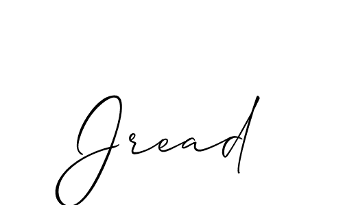 Make a short Jread signature style. Manage your documents anywhere anytime using Allison_Script. Create and add eSignatures, submit forms, share and send files easily. Jread signature style 2 images and pictures png