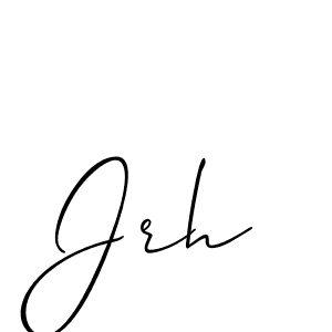 Best and Professional Signature Style for Jrh. Allison_Script Best Signature Style Collection. Jrh signature style 2 images and pictures png