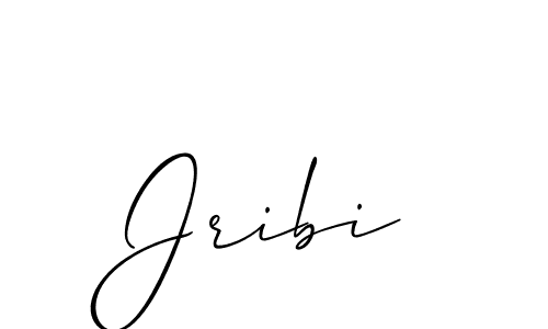 Make a beautiful signature design for name Jribi. Use this online signature maker to create a handwritten signature for free. Jribi signature style 2 images and pictures png