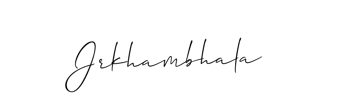 Make a beautiful signature design for name Jrkhambhala. Use this online signature maker to create a handwritten signature for free. Jrkhambhala signature style 2 images and pictures png