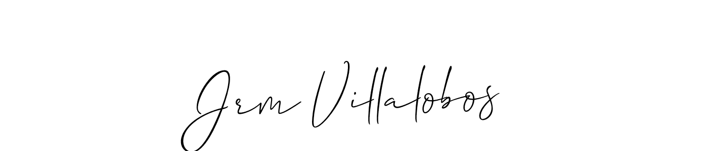 Make a beautiful signature design for name Jrm Villalobos. Use this online signature maker to create a handwritten signature for free. Jrm Villalobos signature style 2 images and pictures png