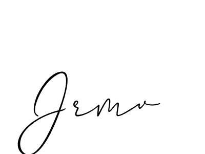 Best and Professional Signature Style for Jrmv. Allison_Script Best Signature Style Collection. Jrmv signature style 2 images and pictures png