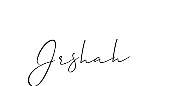 if you are searching for the best signature style for your name Jrshah. so please give up your signature search. here we have designed multiple signature styles  using Allison_Script. Jrshah signature style 2 images and pictures png