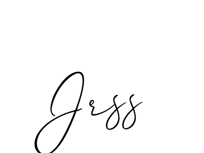 if you are searching for the best signature style for your name Jrss. so please give up your signature search. here we have designed multiple signature styles  using Allison_Script. Jrss signature style 2 images and pictures png