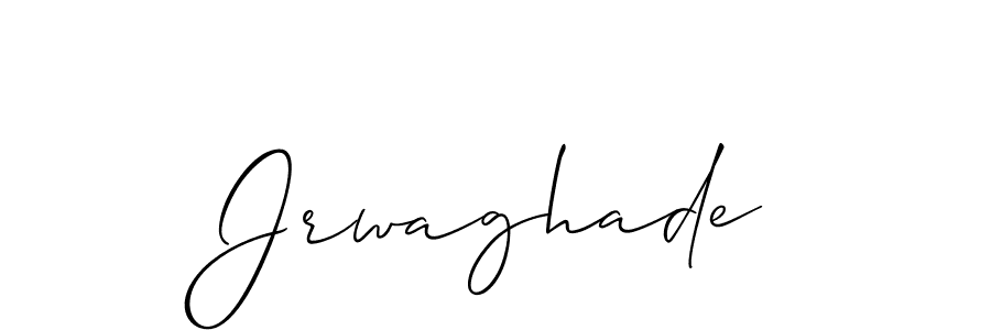 You should practise on your own different ways (Allison_Script) to write your name (Jrwaghade) in signature. don't let someone else do it for you. Jrwaghade signature style 2 images and pictures png