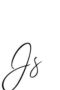 How to make Js name signature. Use Allison_Script style for creating short signs online. This is the latest handwritten sign. Js signature style 2 images and pictures png