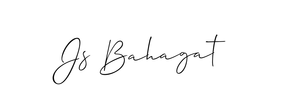 Best and Professional Signature Style for Js Bahagat. Allison_Script Best Signature Style Collection. Js Bahagat signature style 2 images and pictures png
