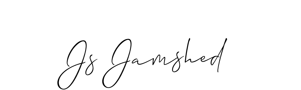 Create a beautiful signature design for name Js Jamshed. With this signature (Allison_Script) fonts, you can make a handwritten signature for free. Js Jamshed signature style 2 images and pictures png