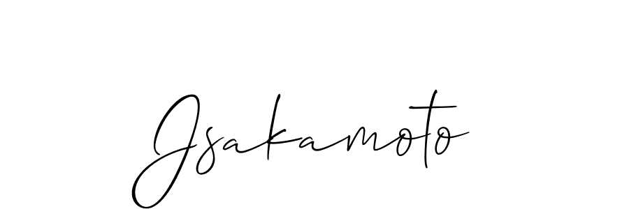 Similarly Allison_Script is the best handwritten signature design. Signature creator online .You can use it as an online autograph creator for name Jsakamoto. Jsakamoto signature style 2 images and pictures png