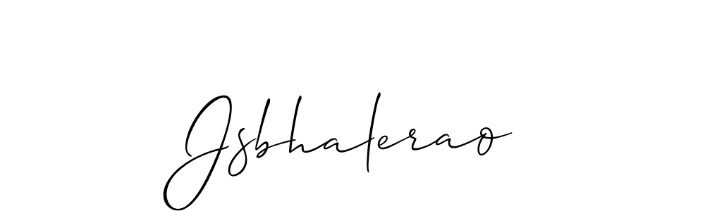 Jsbhalerao stylish signature style. Best Handwritten Sign (Allison_Script) for my name. Handwritten Signature Collection Ideas for my name Jsbhalerao. Jsbhalerao signature style 2 images and pictures png