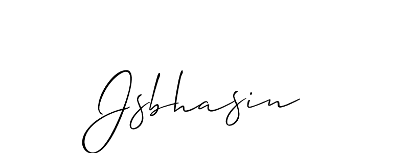 How to make Jsbhasin signature? Allison_Script is a professional autograph style. Create handwritten signature for Jsbhasin name. Jsbhasin signature style 2 images and pictures png