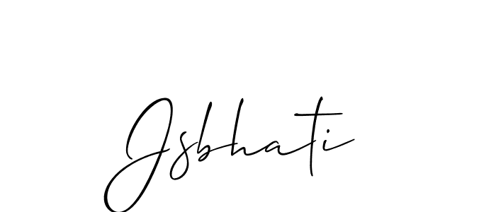 You should practise on your own different ways (Allison_Script) to write your name (Jsbhati) in signature. don't let someone else do it for you. Jsbhati signature style 2 images and pictures png