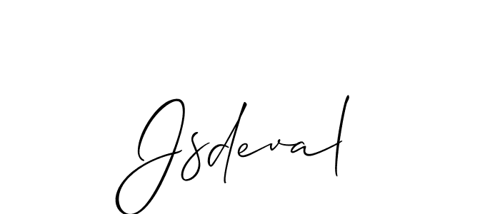 Also You can easily find your signature by using the search form. We will create Jsdeval name handwritten signature images for you free of cost using Allison_Script sign style. Jsdeval signature style 2 images and pictures png