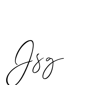 Similarly Allison_Script is the best handwritten signature design. Signature creator online .You can use it as an online autograph creator for name Jsg. Jsg signature style 2 images and pictures png