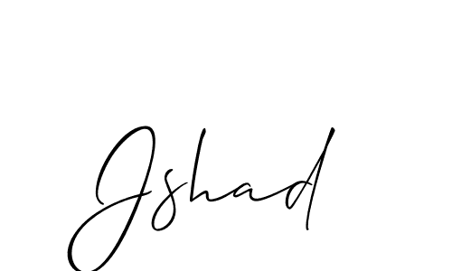 Allison_Script is a professional signature style that is perfect for those who want to add a touch of class to their signature. It is also a great choice for those who want to make their signature more unique. Get Jshad name to fancy signature for free. Jshad signature style 2 images and pictures png