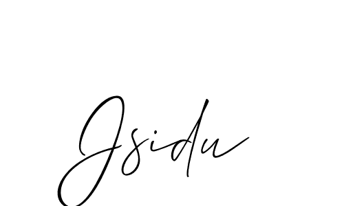 Best and Professional Signature Style for Jsidu. Allison_Script Best Signature Style Collection. Jsidu signature style 2 images and pictures png