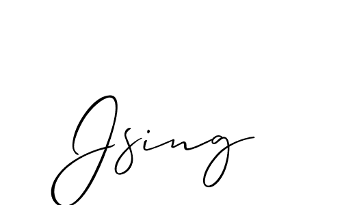 Check out images of Autograph of Jsing name. Actor Jsing Signature Style. Allison_Script is a professional sign style online. Jsing signature style 2 images and pictures png