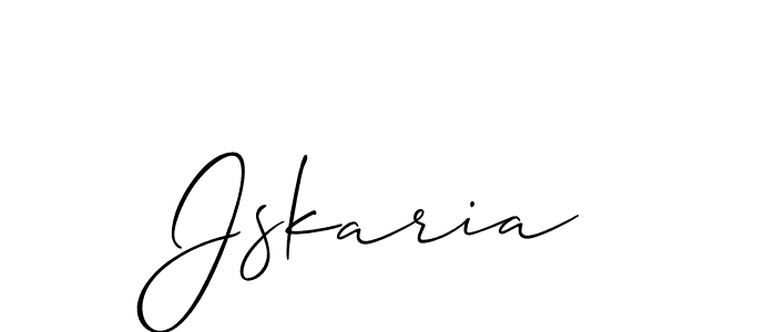 Once you've used our free online signature maker to create your best signature Allison_Script style, it's time to enjoy all of the benefits that Jskaria name signing documents. Jskaria signature style 2 images and pictures png