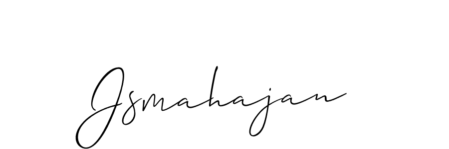 Jsmahajan stylish signature style. Best Handwritten Sign (Allison_Script) for my name. Handwritten Signature Collection Ideas for my name Jsmahajan. Jsmahajan signature style 2 images and pictures png