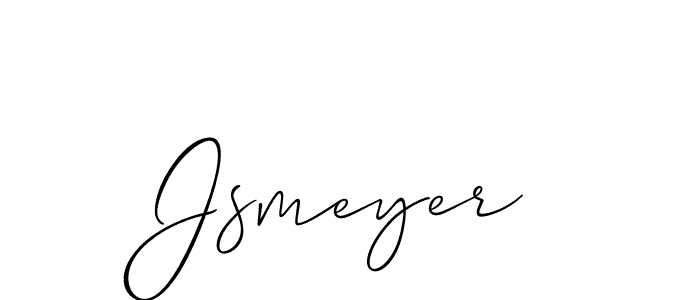 Also You can easily find your signature by using the search form. We will create Jsmeyer name handwritten signature images for you free of cost using Allison_Script sign style. Jsmeyer signature style 2 images and pictures png
