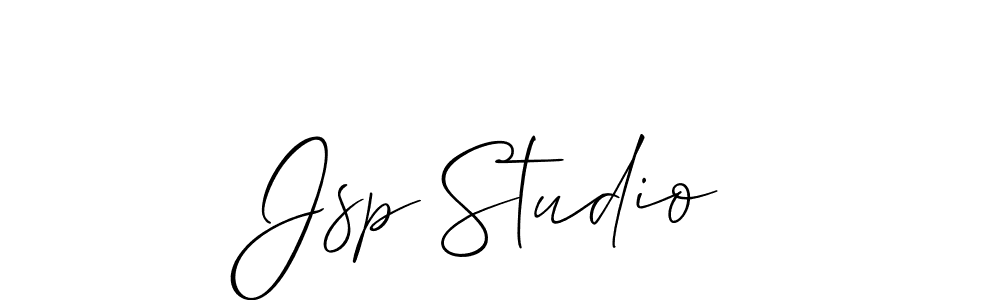 This is the best signature style for the Jsp Studio name. Also you like these signature font (Allison_Script). Mix name signature. Jsp Studio signature style 2 images and pictures png