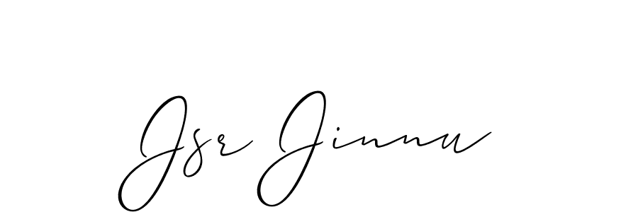 Once you've used our free online signature maker to create your best signature Allison_Script style, it's time to enjoy all of the benefits that Jsr Jinnu name signing documents. Jsr Jinnu signature style 2 images and pictures png