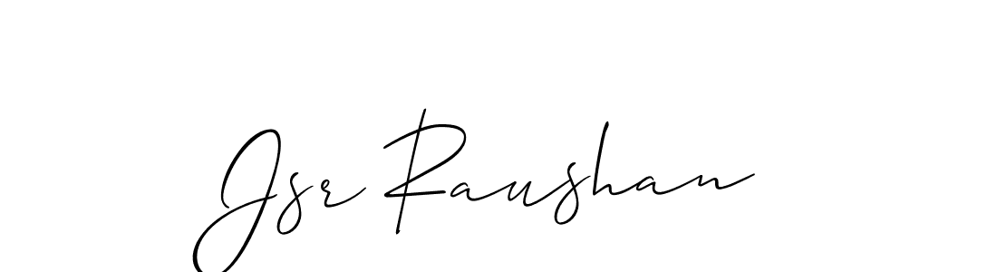 You can use this online signature creator to create a handwritten signature for the name Jsr Raushan. This is the best online autograph maker. Jsr Raushan signature style 2 images and pictures png