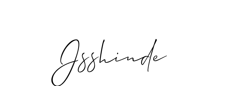 Best and Professional Signature Style for Jsshinde. Allison_Script Best Signature Style Collection. Jsshinde signature style 2 images and pictures png