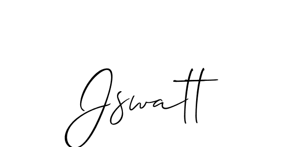 Also You can easily find your signature by using the search form. We will create Jswatt name handwritten signature images for you free of cost using Allison_Script sign style. Jswatt signature style 2 images and pictures png