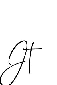 Design your own signature with our free online signature maker. With this signature software, you can create a handwritten (Allison_Script) signature for name Jt. Jt signature style 2 images and pictures png
