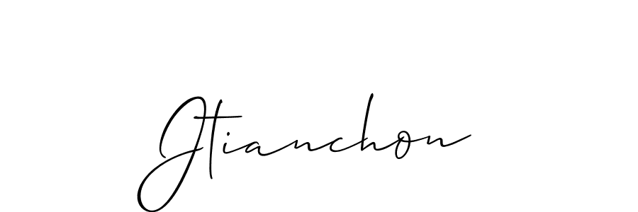 Make a beautiful signature design for name Jtianchon. Use this online signature maker to create a handwritten signature for free. Jtianchon signature style 2 images and pictures png