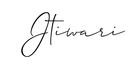Discover how Jtiwari looks in an executive cursive font (Allison_Script). Perfect for legal documents, invoices, and certificates. Jtiwari signature style 2 images and pictures png