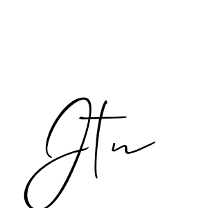 Make a beautiful signature design for name Jtn. Use this online signature maker to create a handwritten signature for free. Jtn signature style 2 images and pictures png