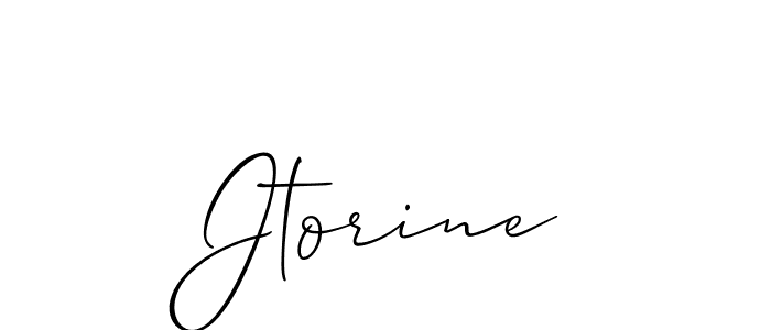 Also we have Jtorine name is the best signature style. Create professional handwritten signature collection using Allison_Script autograph style. Jtorine signature style 2 images and pictures png