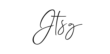 The Allison_Script handwriting style adds charm and authenticity to name Jtsg. A wonderful choice for personal thank-you notes. Jtsg signature style 2 images and pictures png