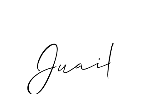 Make a beautiful signature design for name Juail. Use this online signature maker to create a handwritten signature for free. Juail signature style 2 images and pictures png