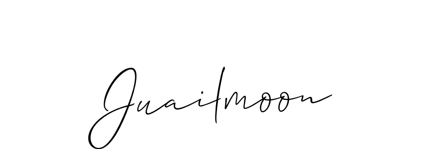 It looks lik you need a new signature style for name Juailmoon. Design unique handwritten (Allison_Script) signature with our free signature maker in just a few clicks. Juailmoon signature style 2 images and pictures png