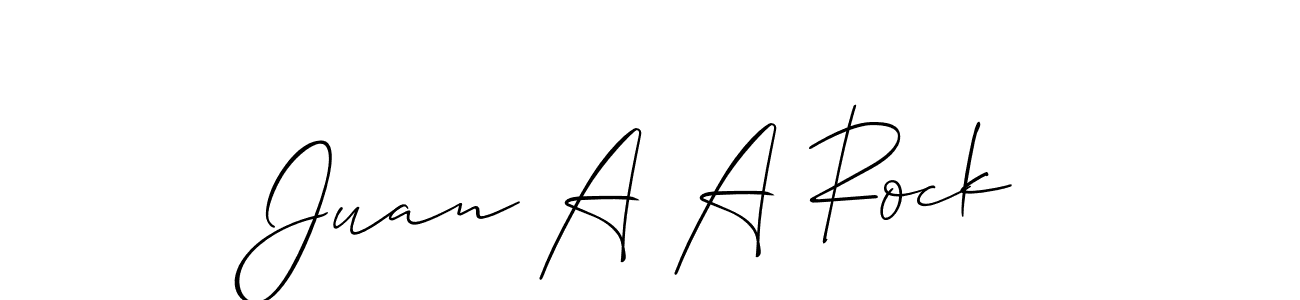 This is the best signature style for the Juan A A Rock name. Also you like these signature font (Allison_Script). Mix name signature. Juan A A Rock signature style 2 images and pictures png