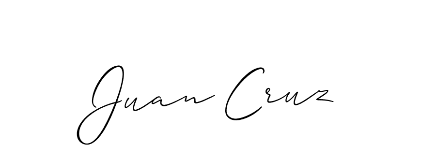 Similarly Allison_Script is the best handwritten signature design. Signature creator online .You can use it as an online autograph creator for name Juan Cruz. Juan Cruz signature style 2 images and pictures png