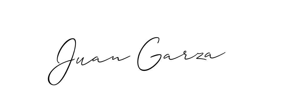 Design your own signature with our free online signature maker. With this signature software, you can create a handwritten (Allison_Script) signature for name Juan Garza. Juan Garza signature style 2 images and pictures png