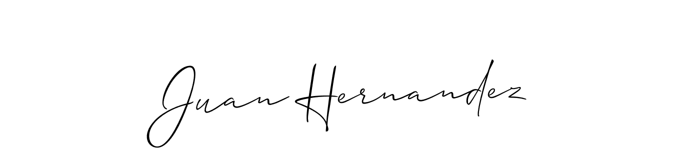 Also we have Juan Hernandez name is the best signature style. Create professional handwritten signature collection using Allison_Script autograph style. Juan Hernandez signature style 2 images and pictures png