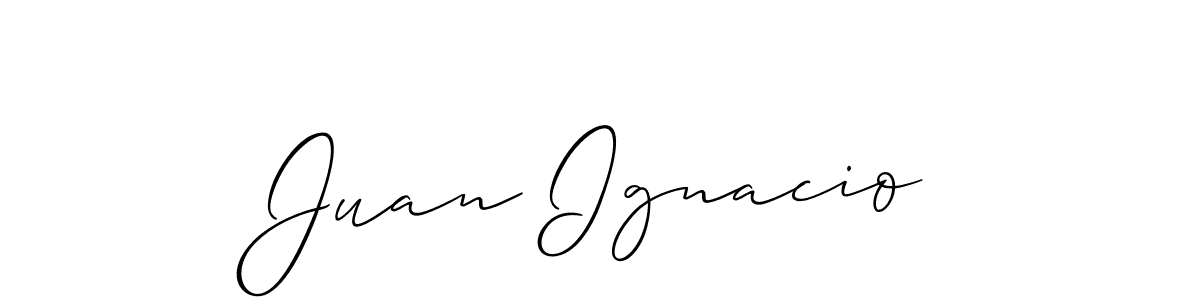 Make a beautiful signature design for name Juan Ignacio. Use this online signature maker to create a handwritten signature for free. Juan Ignacio signature style 2 images and pictures png